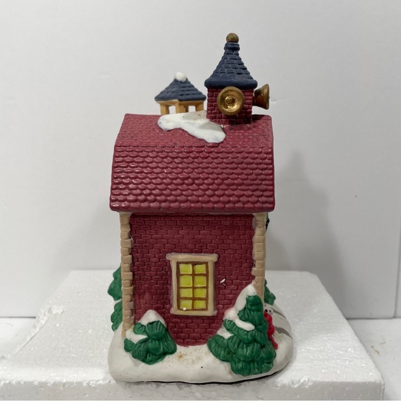 #4 Fire Station Village House Interior Scene Treasury Thrift Drug & JC Penny Inc - Picture 3 of 13